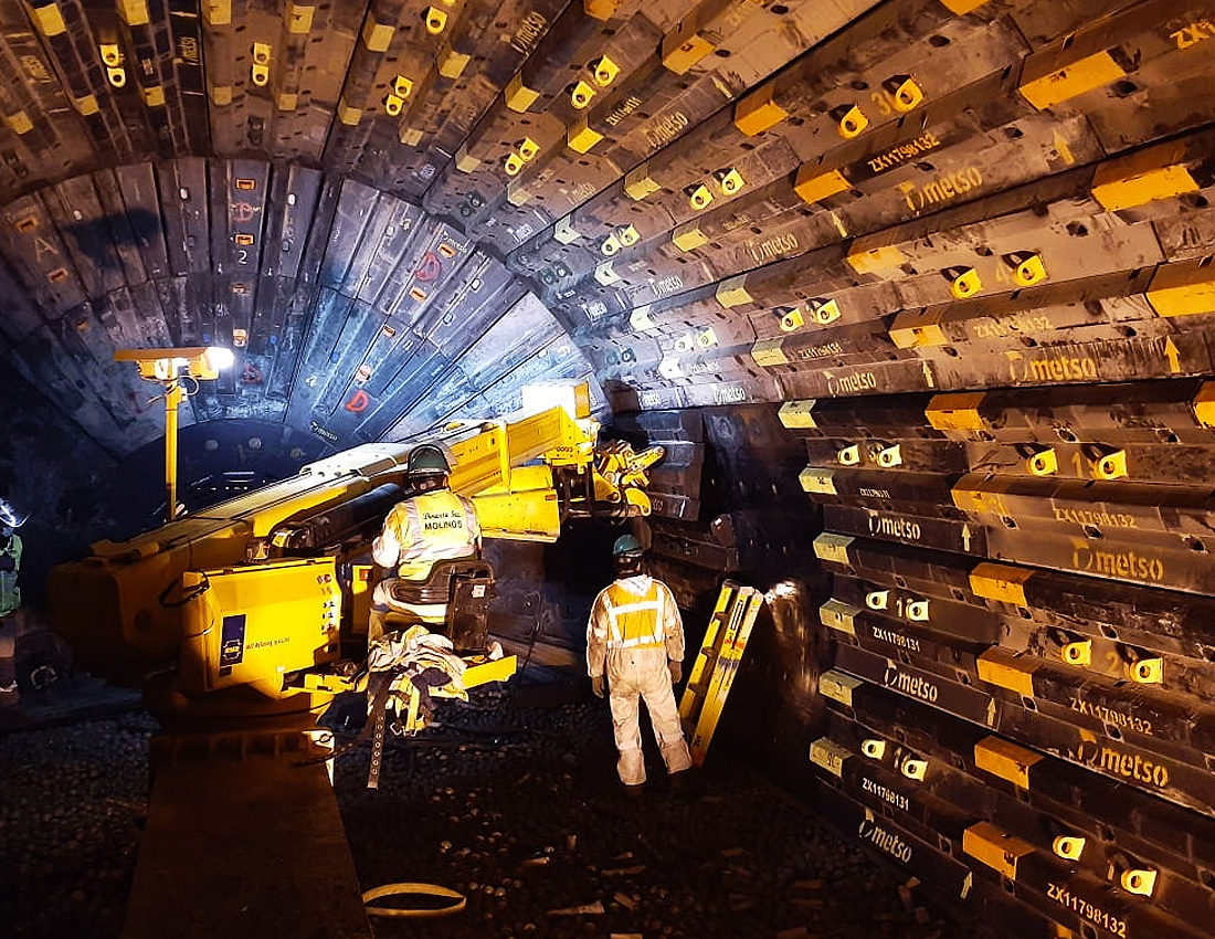 Molino de bolas 26 x 40.05 Las Bambas